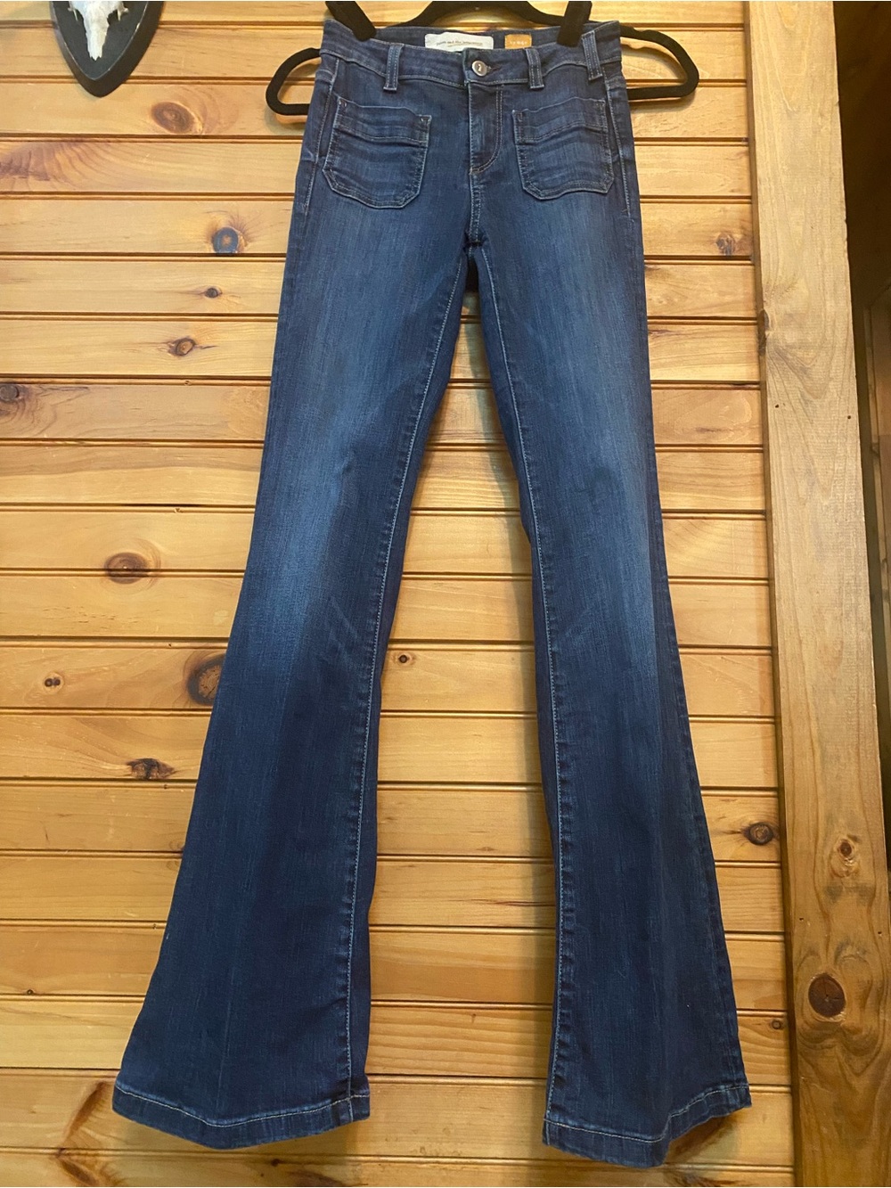 Anthropologie Pilcro and the Letterpress Jeans 32.5” inseam 24P mid or high rise